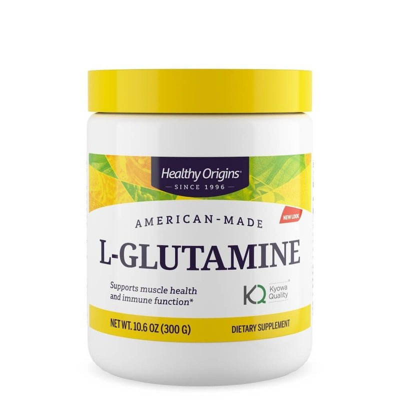 Healthy Origins L-Glutamine (American-Made) 10.6oz (300g) | Premium Supplements at MYSUPPLEMENTSHOP