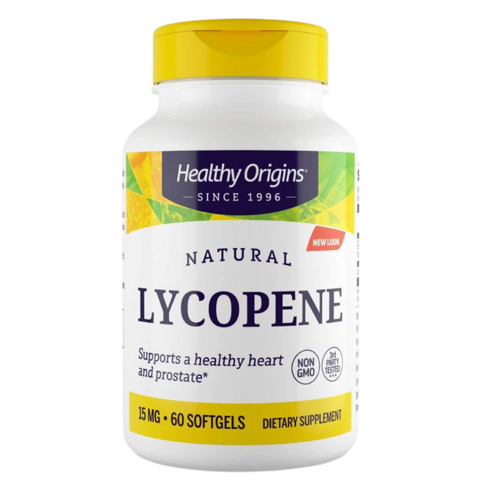 Healthy Origins Lycopene 15mg 60 Softgels