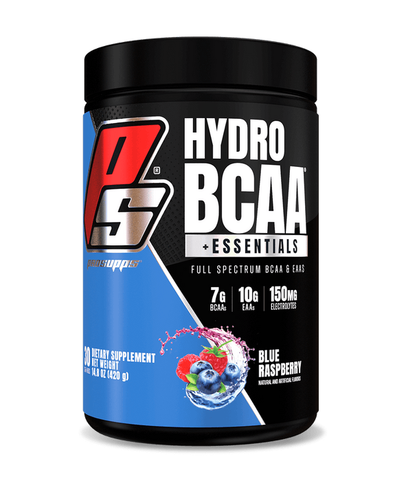 Pro Supps HydroBCAA + Essentials 390 - 420 grams 30 Servings - Blue Raspberry - Amino Acids and BCAAs at MySupplementShop by Pro Supps