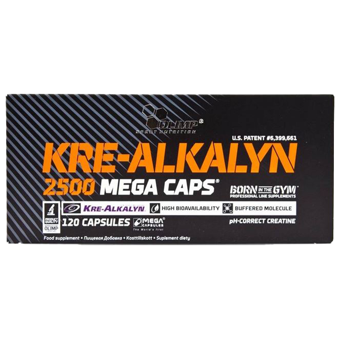 Olimp Nutrition Kre-Alkalyn 2500 Mega Caps - 120 caps