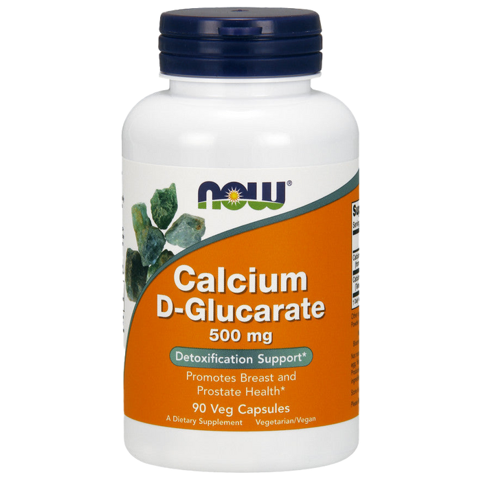 NOW Foods Calcium D-Glucarate, 500mg - 90 vcaps