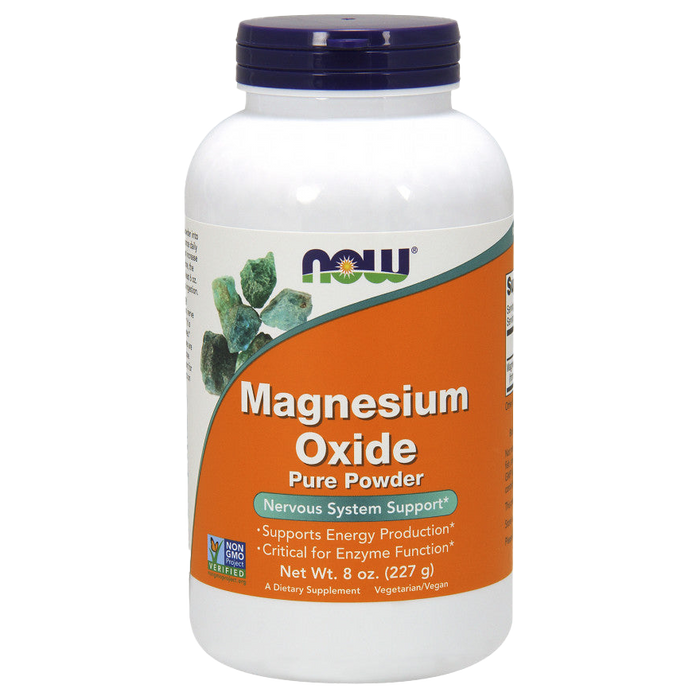 NOW Foods Magnesiumoxid, reines Pulver – 227 g