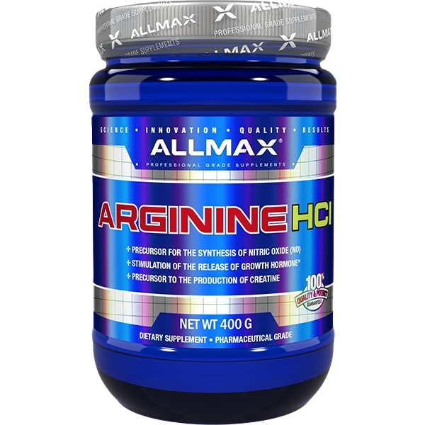 AllMax Nutrition Arginin HCl – 400 Gramm