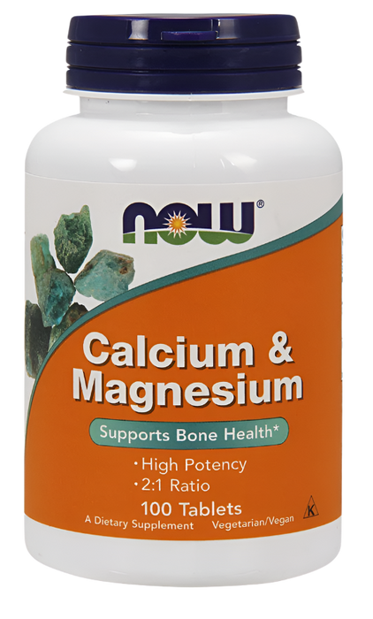 NOW Foods Calcium & Magnesium - 100 tablets