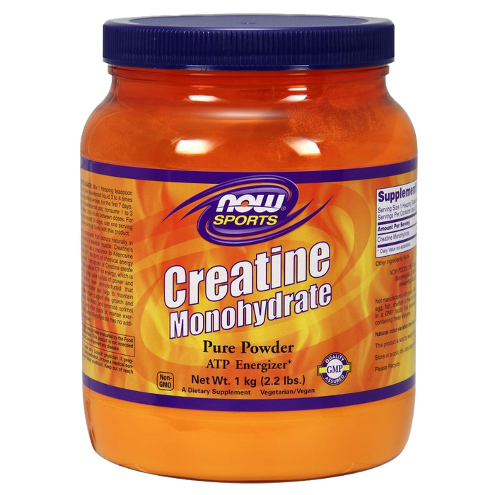 NOW Foods Kreatin-Monohydrat, reines Pulver – 1000 g