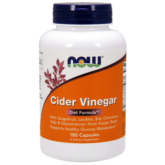 NOW Foods Cider Vinegar - 180 caps