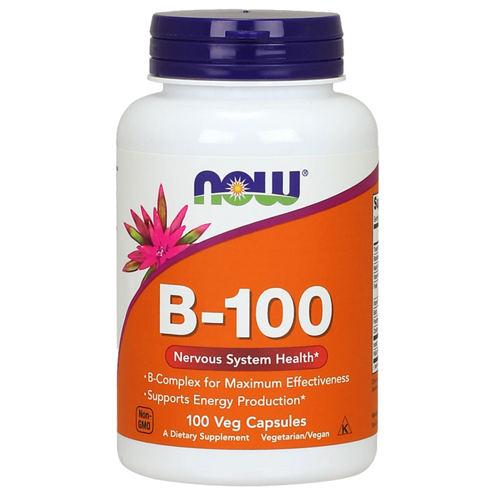 NOW Foods Vitamin B-100 - 100 vcaps