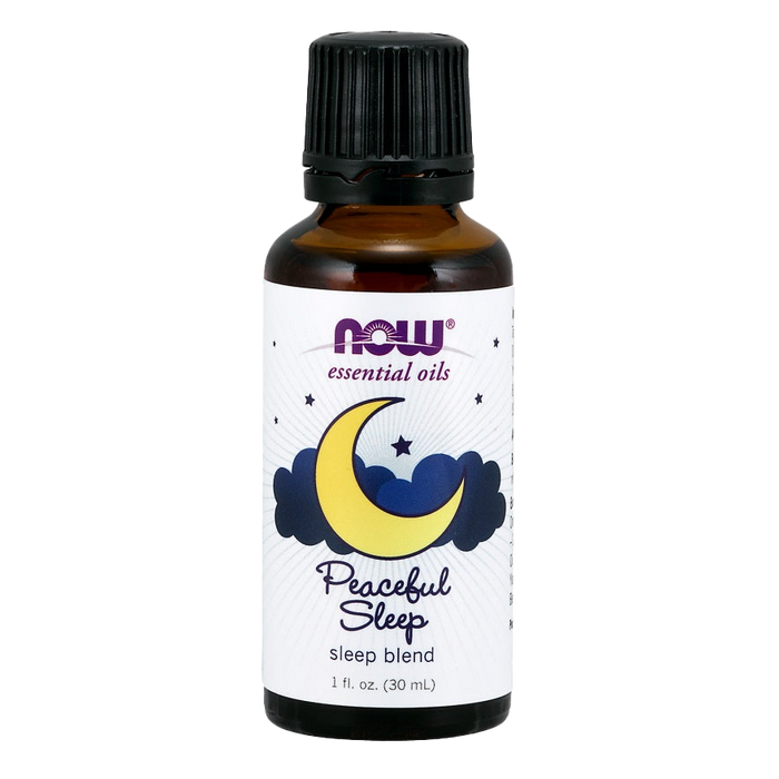 Huile essentielle NOW Foods, huile pour un sommeil paisible - 30 ml.