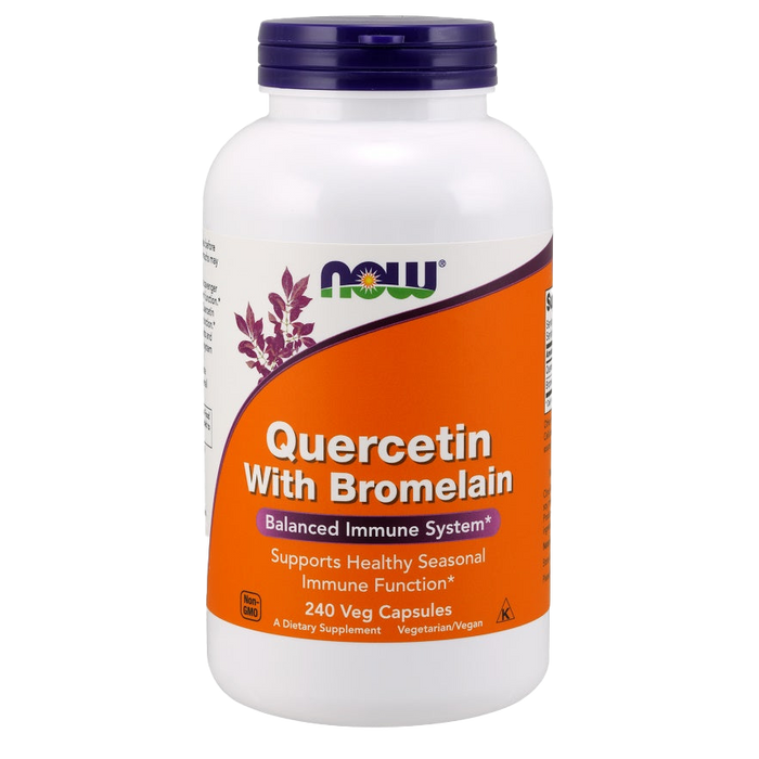 NOW Foods Quercetin with Bromelain - 240 vcaps