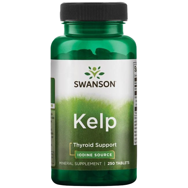 Swanson Kelp Iodine Source - 250 tablets