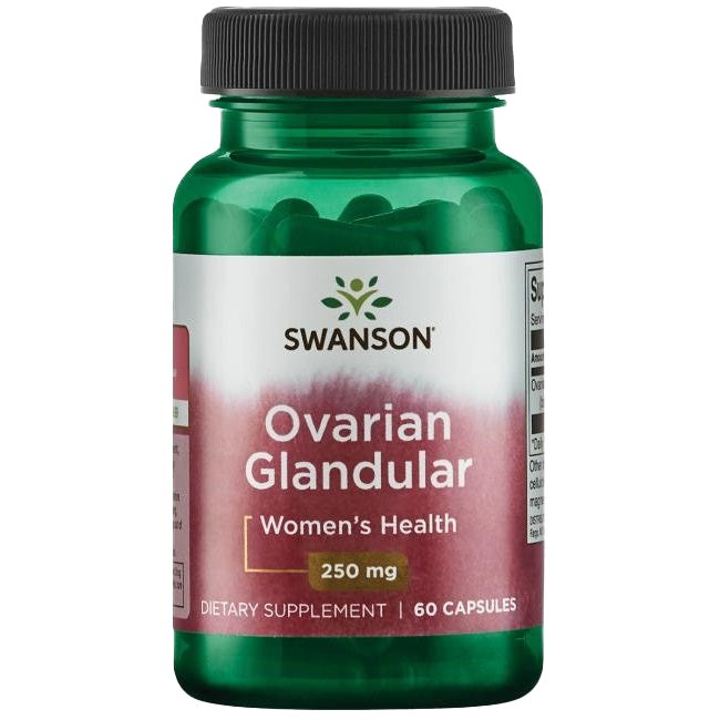 Swanson Ovarian Glandular, 250 mg – 60 Kapseln