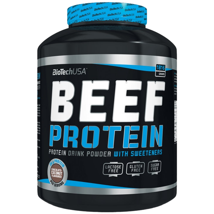 BioTechUSA Beef Protein, Chocolate Coconut - 1816 grams