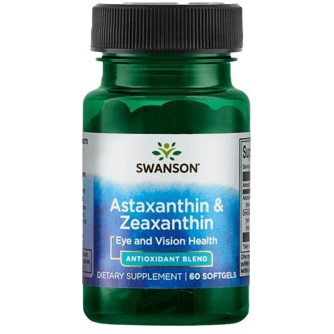 Swanson Astaxanthin & Zeaxanthin - 60 softgels