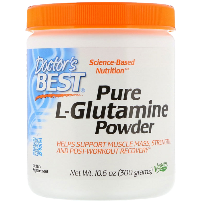 Doctor's Best L-Glutamin-Pulver – 300 g