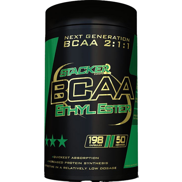 Stacker2 Europe BCAA Ethyl Ester – 198 Kapseln