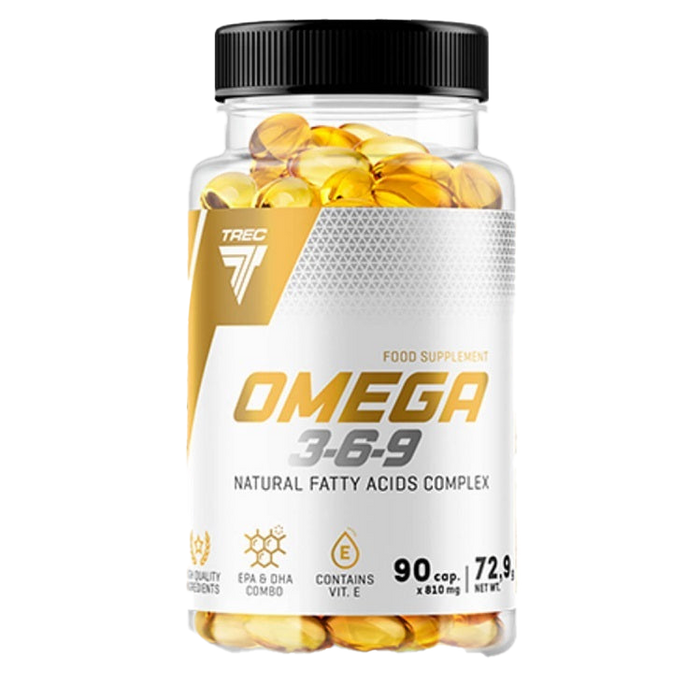 Trec Nutrition Omega 3-6-9 – 90 Kapseln