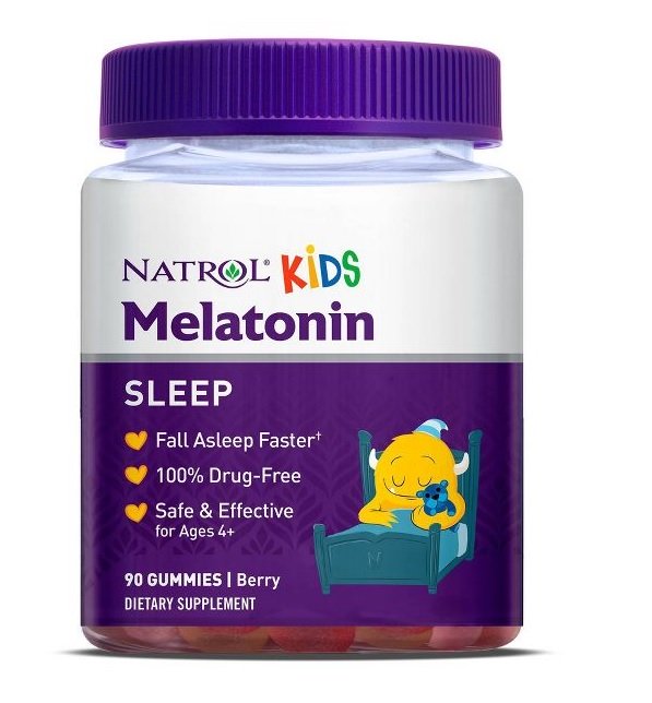 Natrol Kids Melatonin, Berry - 90 gummies
