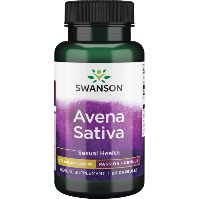 Swanson Avena Sativa, 575 mg – 60 Kapseln