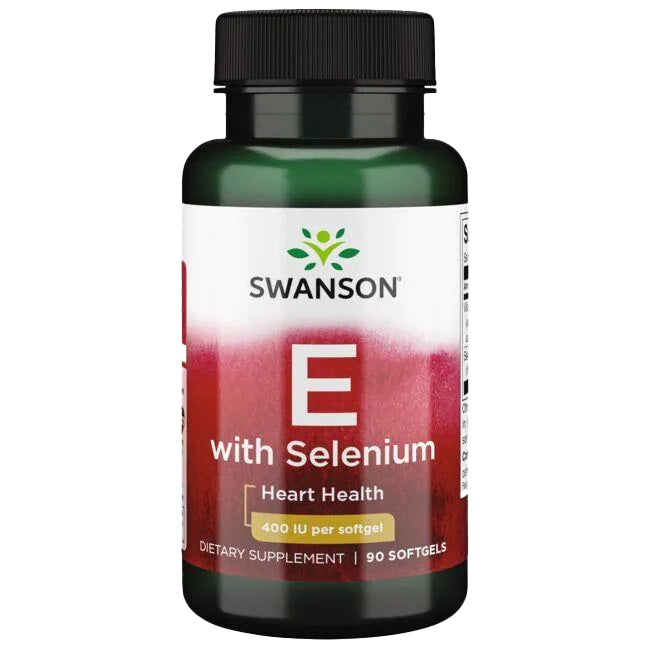 Swanson E with Selenium, 400IU - 90 softgels