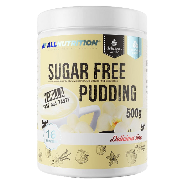 Allnutrition Zuckerfreier Pudding, Vanille – 500 g