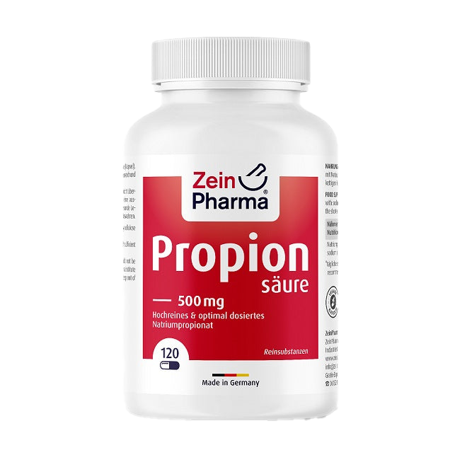 Zein Pharma Propionic Acid, 500mg - 120 caps