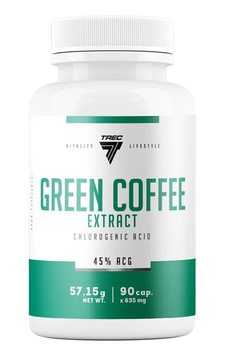 Trec Nutrition Green Coffee Extract 90 caps at the cheapest price at MYSUPPLEMENTSHOP.co.uk