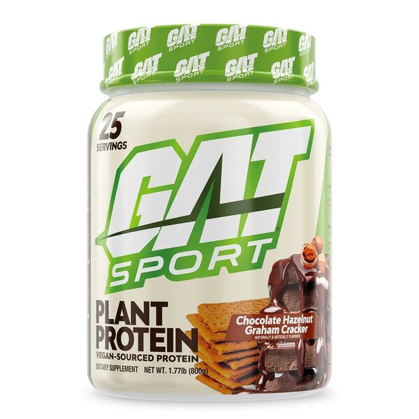 GAT Plant Protein Chocolate Hazelnut Graham Cracker  800g - Protein at MySupplementShop by GAT