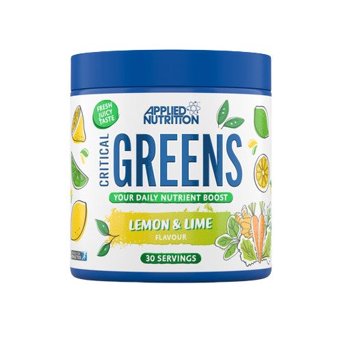 Applied Nutrition Critical Greens Lemon & Lime 150g: Refresh Your Wellness Routine | Premium Herbal Supplement at MYSUPPLEMENTSHOP