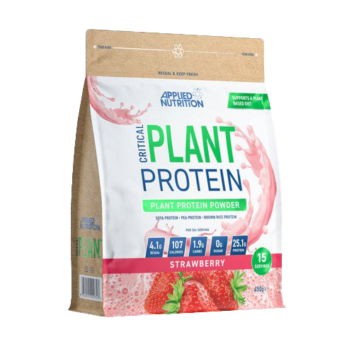 Applied Nutrition Critical Plant Protein Strawberry 450g: Deliciously Fit