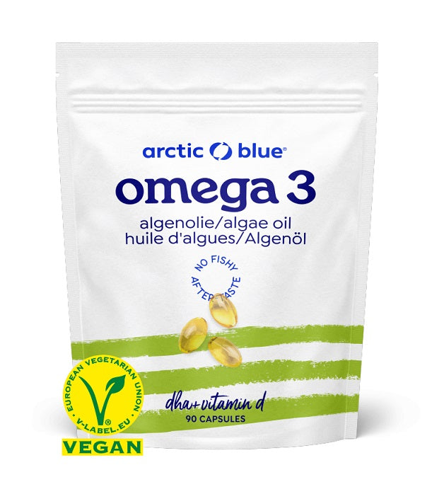 Arctic Blue Algae Oil DHA with Vitamin D 90 vcaps for Bone Health | Premium Nutritional Supplement at MYSUPPLEMENTSHOP