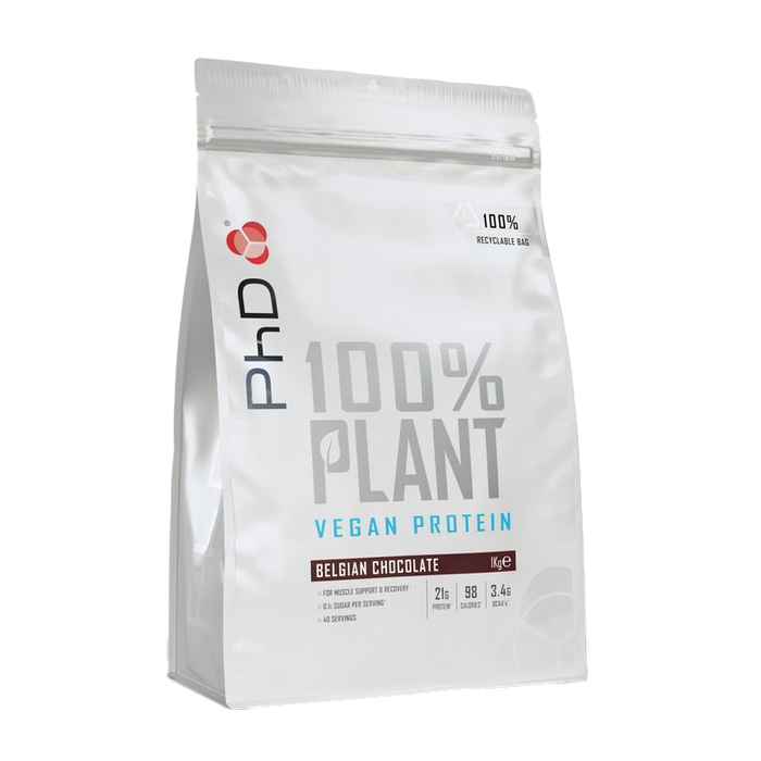 PhD 100% Plant, Belgian Chocolate 1000g