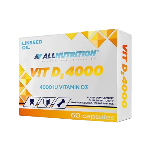 Allnutrition Vit D3 4000, 4000 IU 60 caps