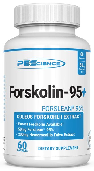 PEScience Forskolin-95+ - 60 caps - Sports Supplements at MySupplementShop by PEScience