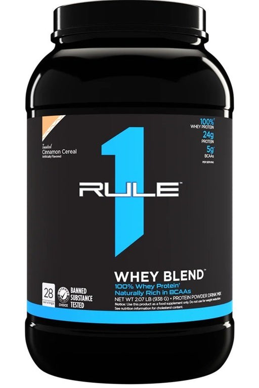 Rule One R1 Whey Blend, Toasted Cinnamon Cereal - 938g - Sports Supplements at MySupplementShop by Rule1