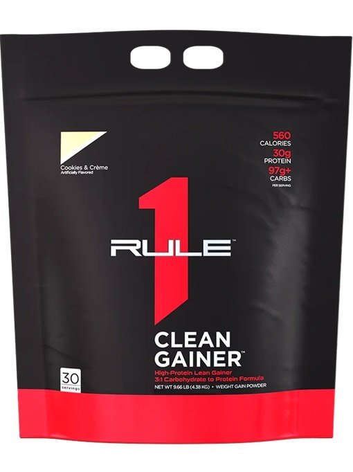 Rule One R1 Clean Gainer, Cookies & Creme - 4380g Best Value Nutritional Supplement at MYSUPPLEMENTSHOP.co.uk