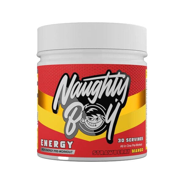 Naughty Boy Energy, Strawberry Mango - 390g