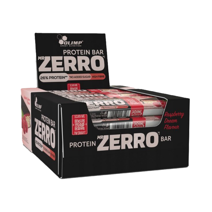 Olimp Nutrition Mr Zerro Protein Bar, Raspberry Dream 25 x 50g