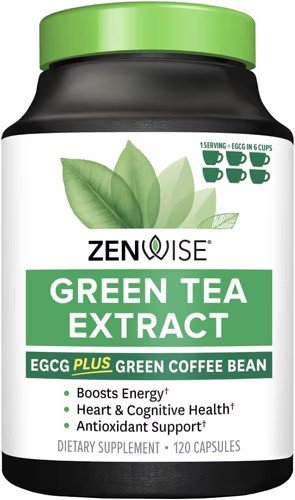 Zenwisegreen Tea Extract 120 caps