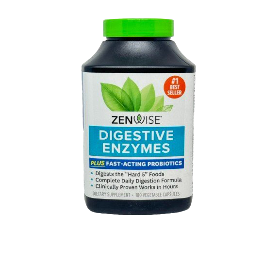 Zenwise Digestive Enzymes 180 caps