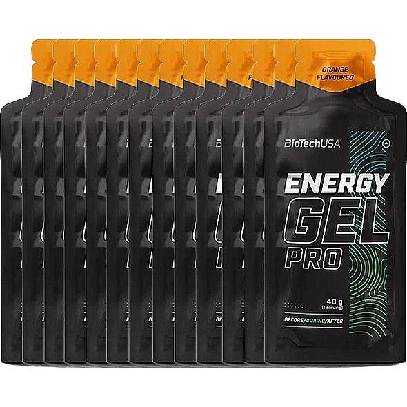 Energy Gel Pro, Orange - 12 x 40g