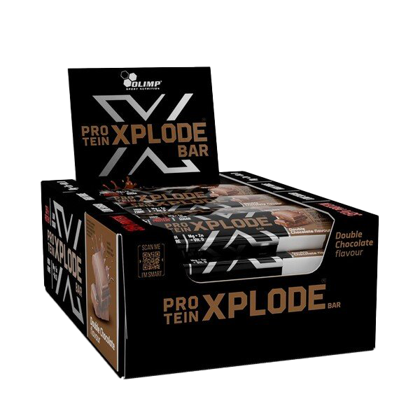 Protein Xplode Bar, Double Chocolate - 25 x 40g