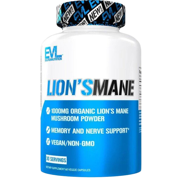 EVLution Nutrition Lion's Mane, Capsules - 60 vcaps