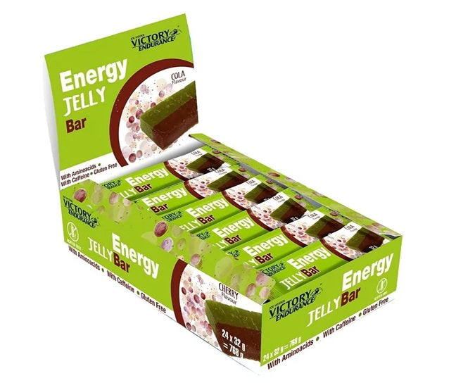 Weider Joe Weider Victory Endurance Energy Jelly Bar 24 x 32g - Cola - Endurance & Energy at MySupplementShop by VICTORY ENDURANCE