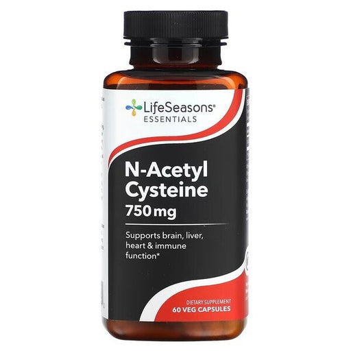 LifeSeasons N-Acetyl Cysteine - 60 vcaps - Default Title - Sports Nutrition at MySupplementShop by LifeSeasons