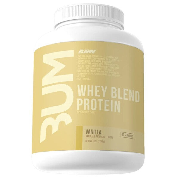 Raw Nutrition CBUM Whey Protein Blend 2268g - Vanilla - Protein at MySupplementShop by Raw Nutrition