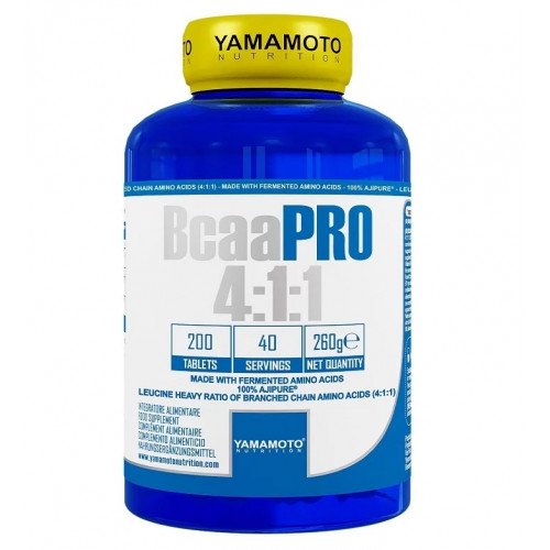 Yamamoto Nutrition BCAA Pro 4:1:1 - 200 tablets