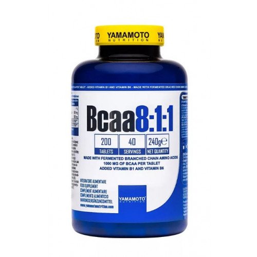 Yamamoto Nutrition BCAA 8:1:1 - 200 tablets