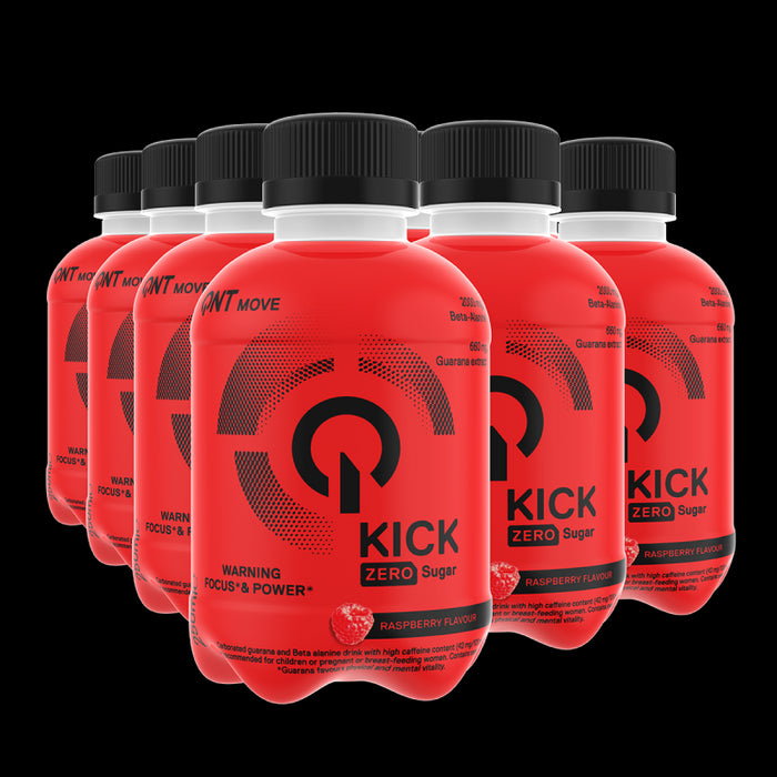 QNT Kick Pre Workout Drink 12x250ml