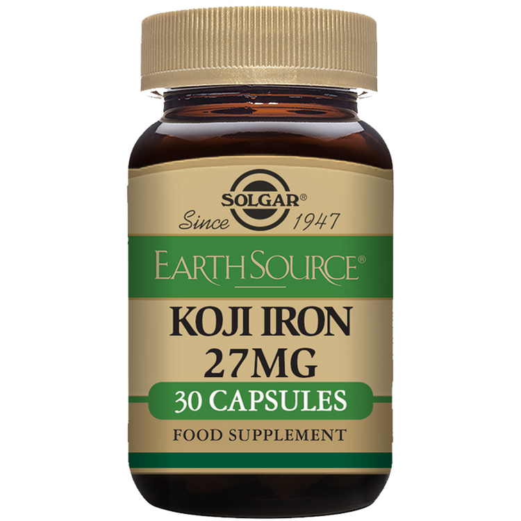 Solgar Earth Source Food Fermented Koji Iron 27 mg