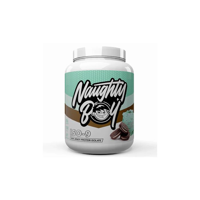 Naughty Boy Iso-9 Whey Isolate 2.01kg - Chocolate Brownie - Whey Proteins at MySupplementShop by Naughty Boy